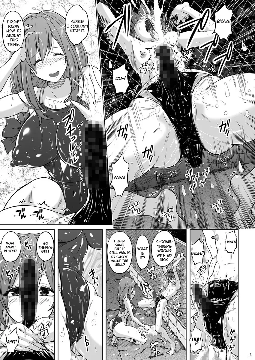 [Murasaki Nyaa] Pitapita Kyouei Mizugi NEXT Oneshota Hen Fhentai - Page 14