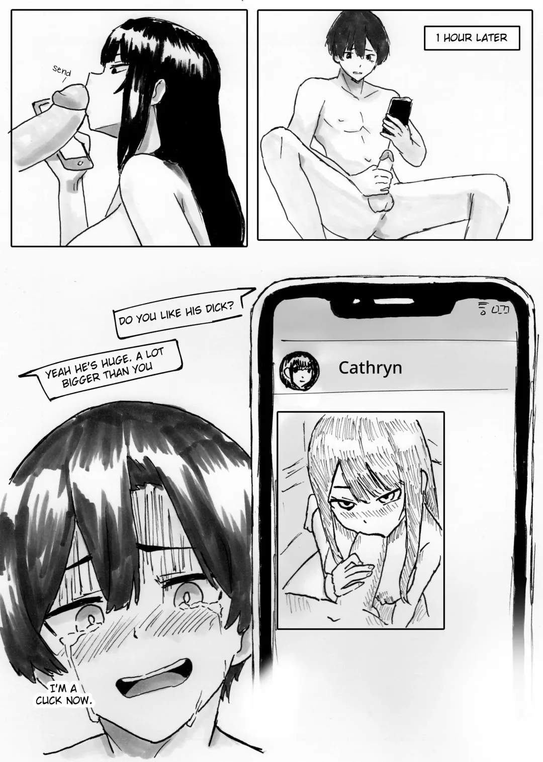 [Shybox] NTR Phone - Cathryn Special Fhentai - Page 21