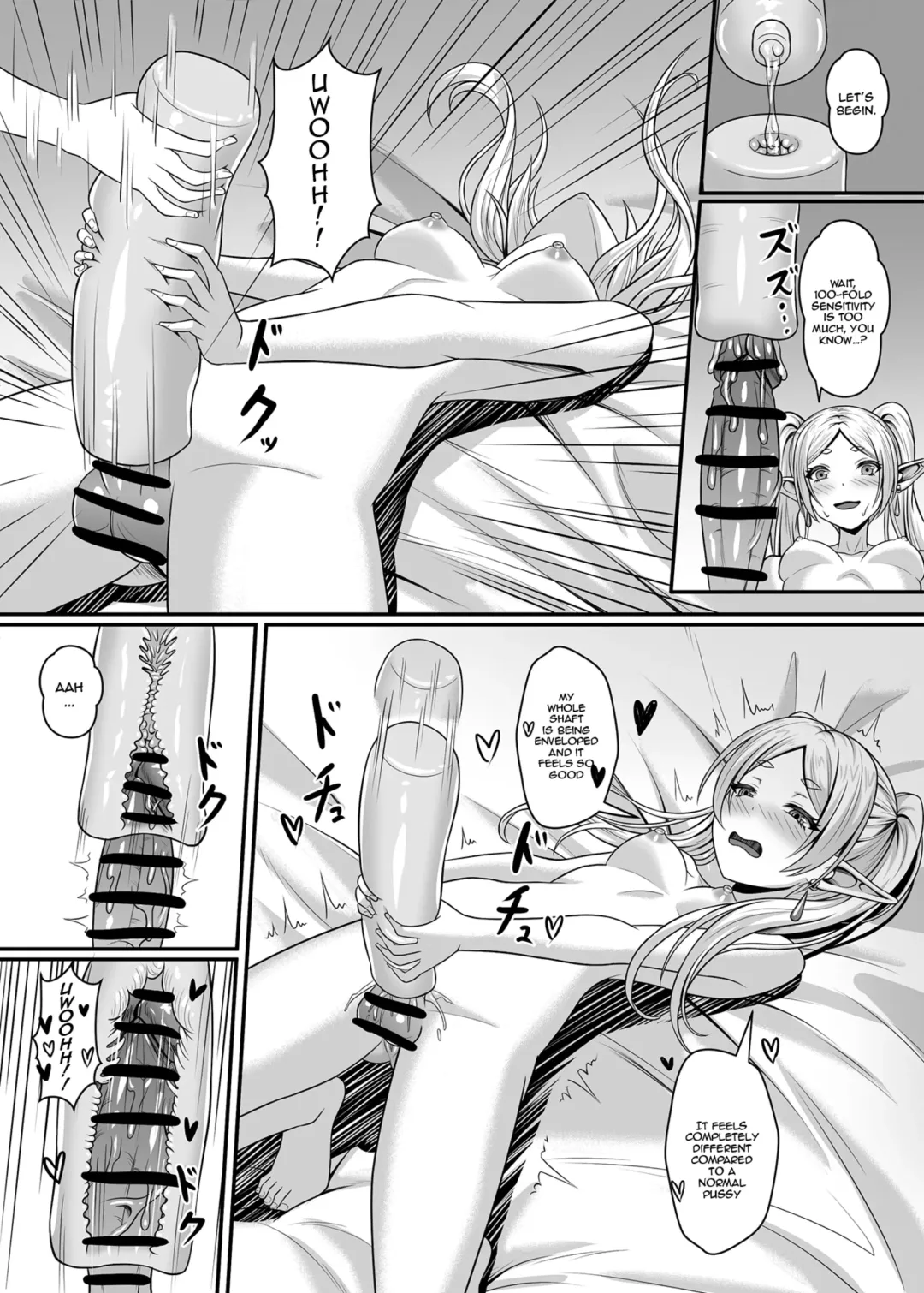 [Tako Seijin] Frieren no Kyokon Mahou | Frieren's Big Dick Magic Fhentai - Page 16