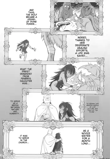 [Okita Ababa] Mori o Mamoru Ookami Shoujo ga Inkou Shisai ni NTRreta Hanashi Fhentai - Page 18