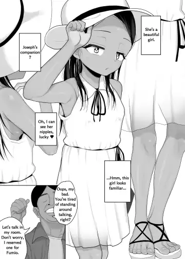 [Genki Tarou] Rainichi shita Kaigai no Yuujin ga Musume to H Sasete Kureta Hanashi | A story about a foreign friend who came to Japan and let me have sex with his daughter Fhentai - Page 4