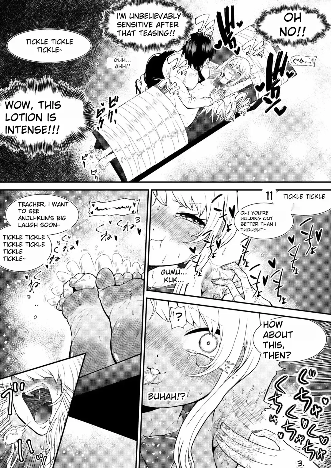 [Bocho Bocho] Tickling Guidance for Sassy Gal Anju Fhentai - Page 18