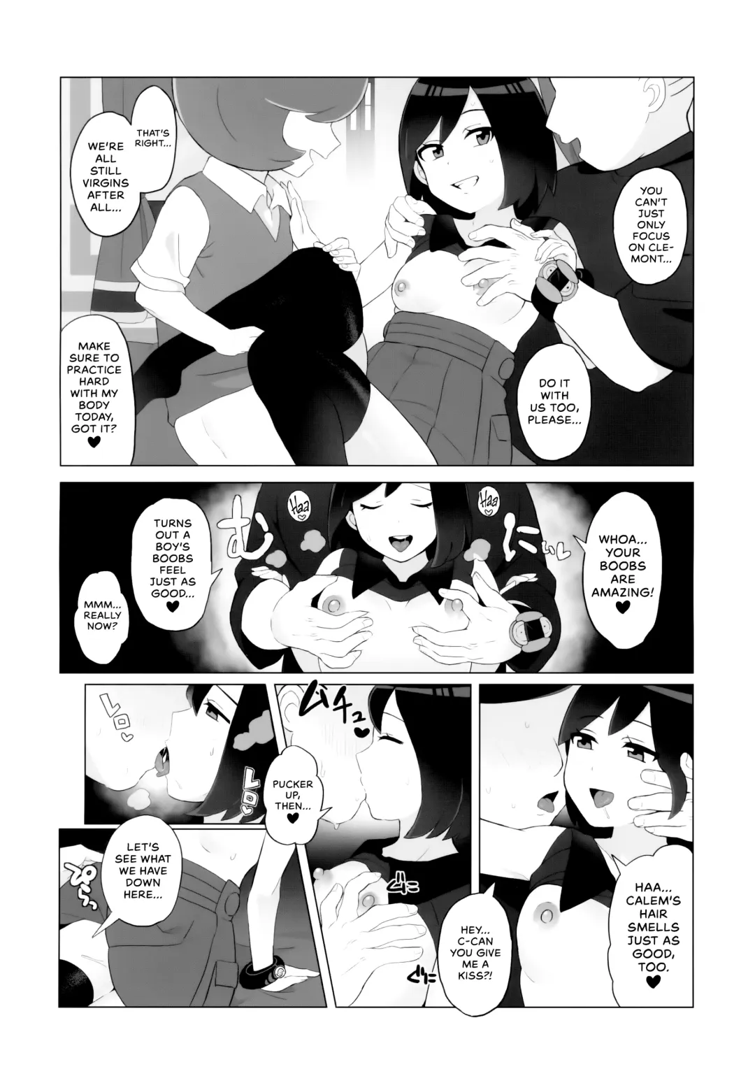 [Sana] Kalos no Shounen Kairaku Mesu Ochi X | A Kalosian Boy's X-Static Descent into Feminity Fhentai - Page 11