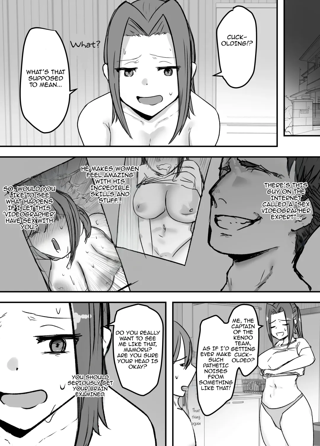 Kendou-bu Shushou no Watashi ga Netorase de Ochiru Wake ga Nai!! | There's no way the captain of the kendo club like me could fall for a cuckoldry!! Fhentai - Page 6