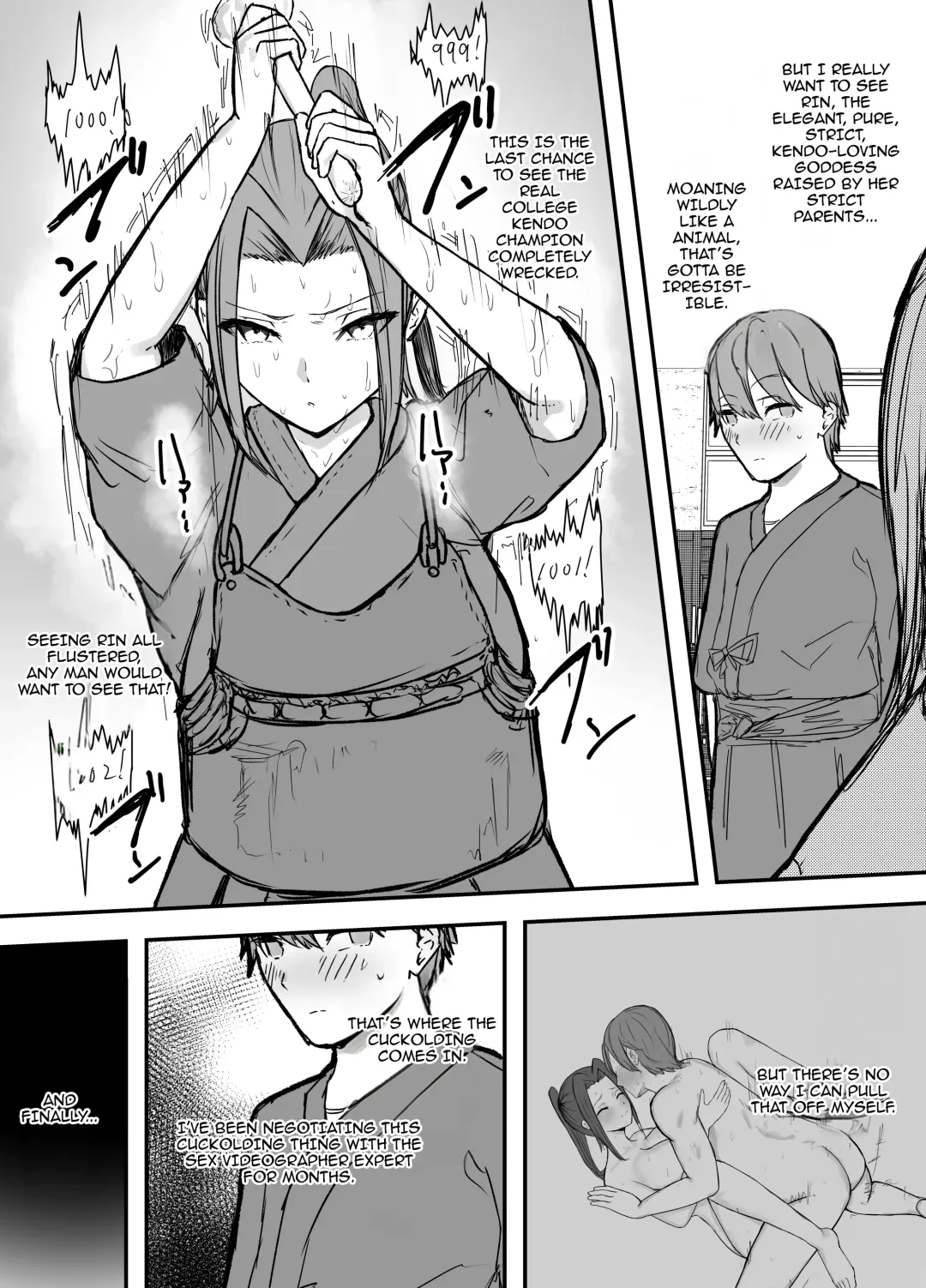 Kendou-bu Shushou no Watashi ga Netorase de Ochiru Wake ga Nai!! | There's no way the captain of the kendo club like me could fall for a cuckoldry!! Fhentai - Page 7