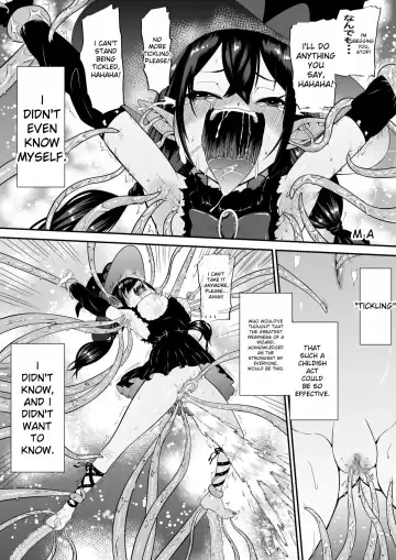 [Bocho Bocho] A story about a witch who thought she was invincible, but was tickled and soaked by tentacles and made to cry. Fhentai - Page 5