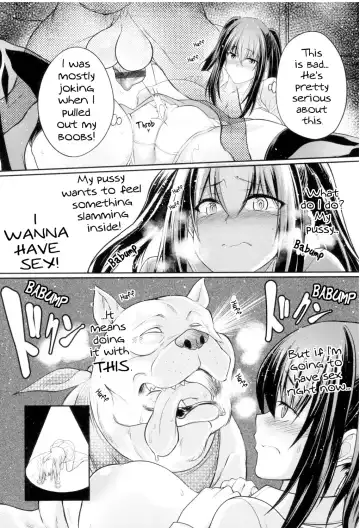 [Tenzen Miyabi] Kyou wa Nani Suru? Juukan Suru? | What Do You Wanna Do Today? How About Bestiality? Fhentai - Page 8
