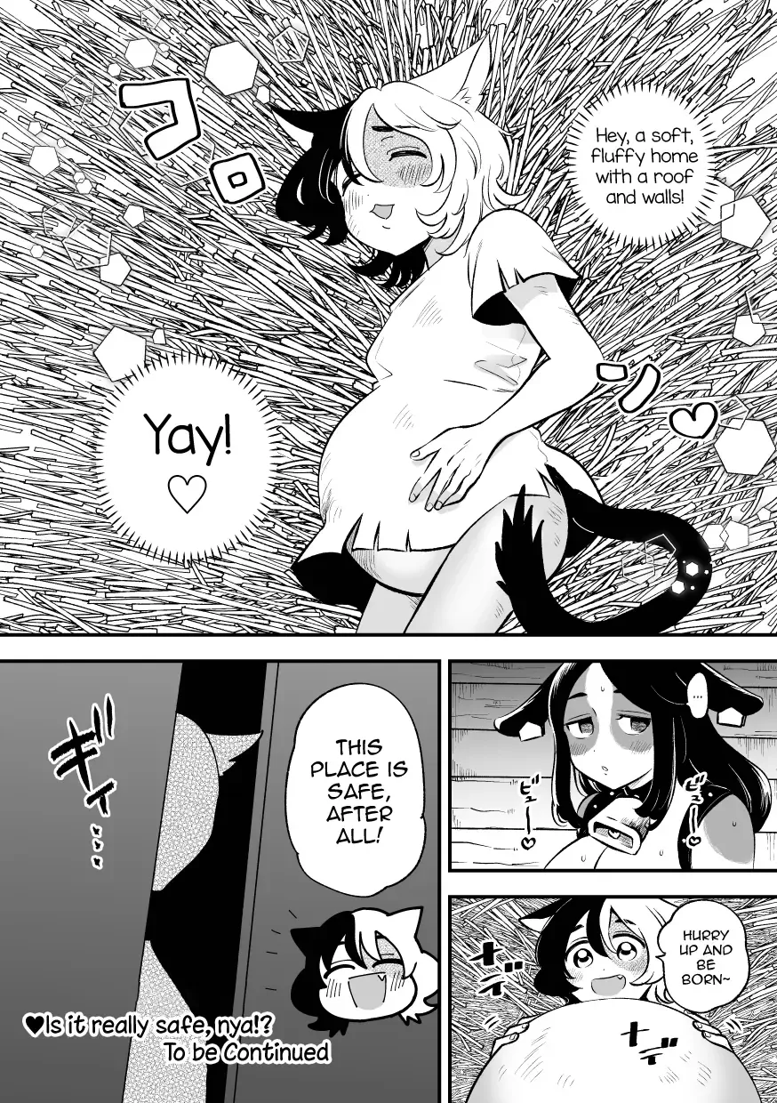 Nora Futanari Kemomimi no Ninshin Fhentai - Page 10