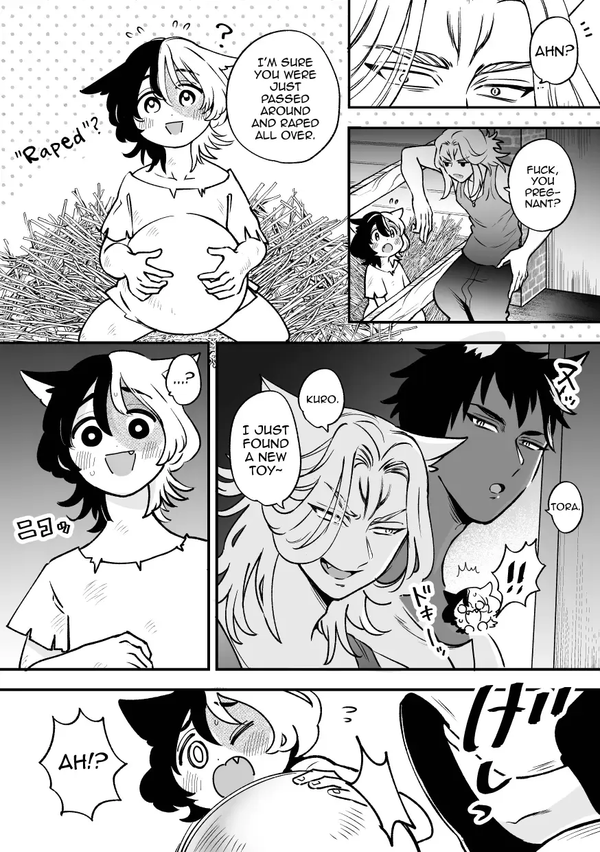 Nora Futanari Kemomimi no Ninshin Fhentai - Page 12