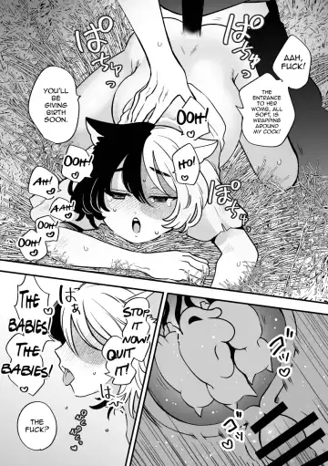 Nora Futanari Kemomimi no Ninshin Fhentai - Page 17