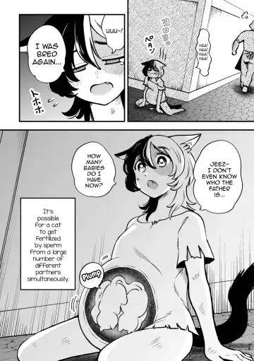 Nora Futanari Kemomimi no Ninshin Fhentai - Page 2