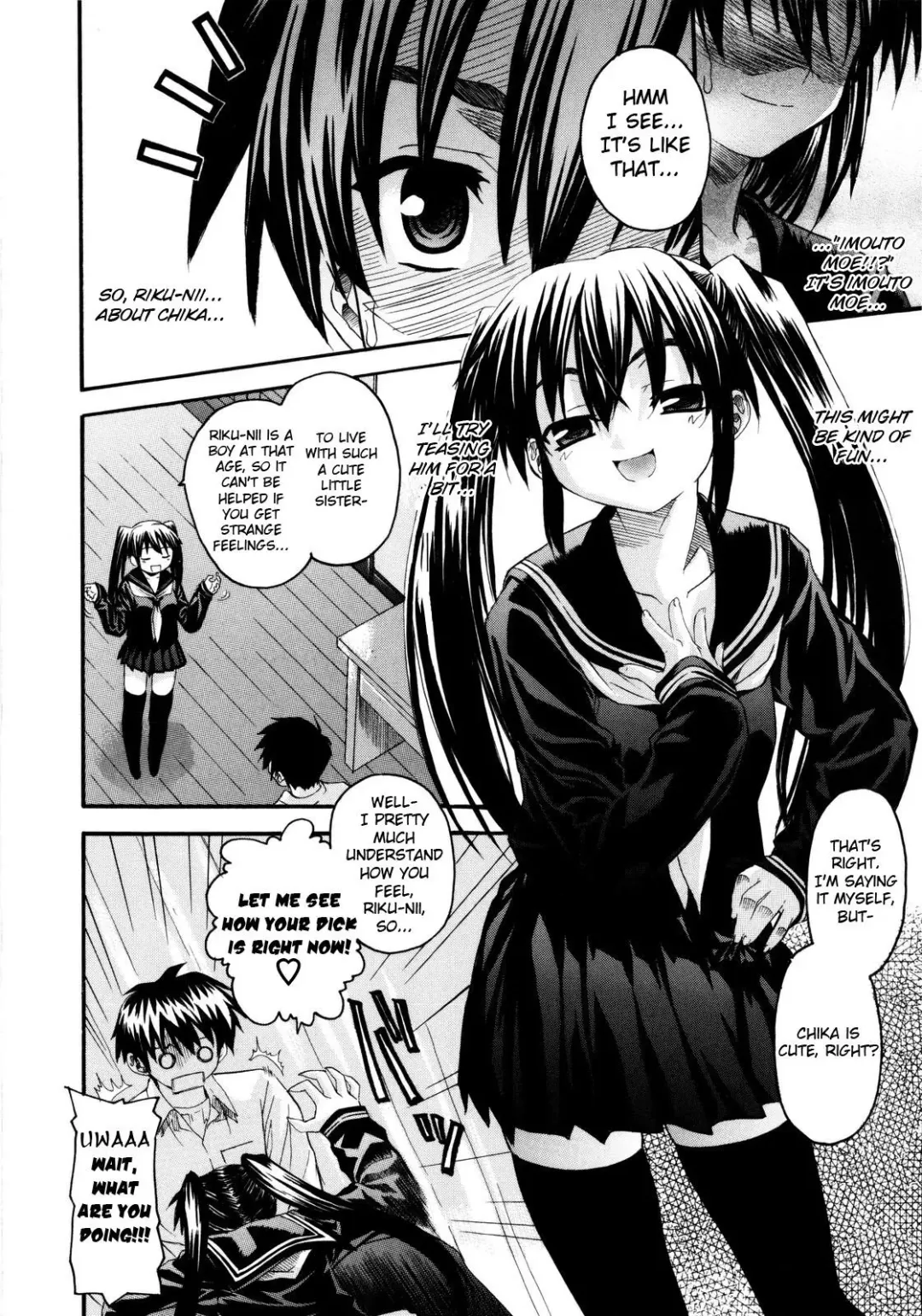 [Saegusa Kohaku] Oniichan To Wa Yobitakunai!!  Ch01-03 (decensored) Fhentai - Page 4