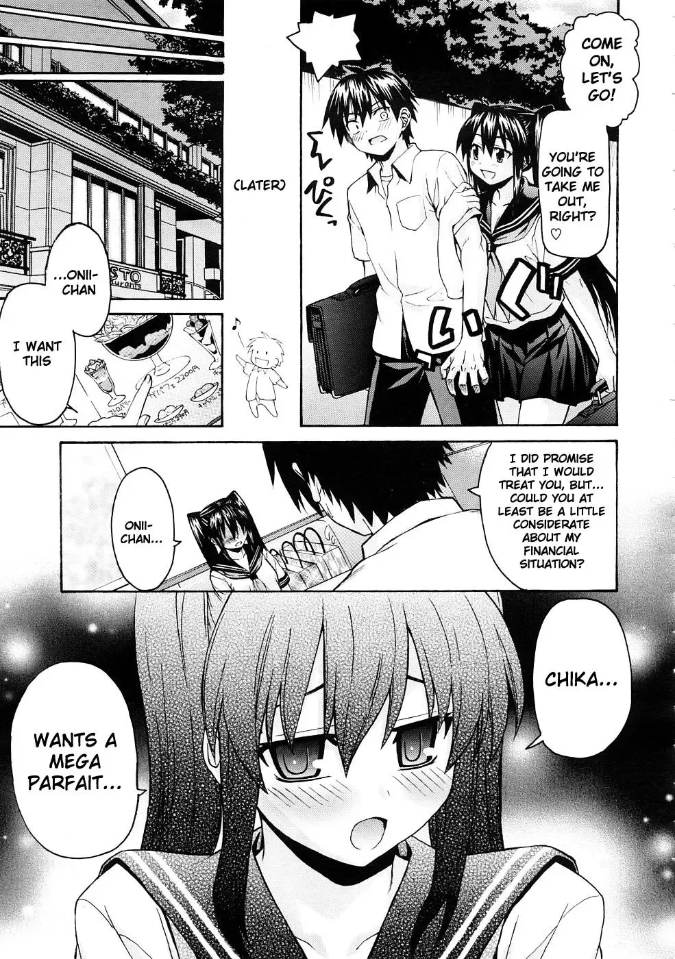 [Saegusa Kohaku] Oniichan To Wa Yobitakunai!!  Ch01-03 (decensored) Fhentai - Page 43