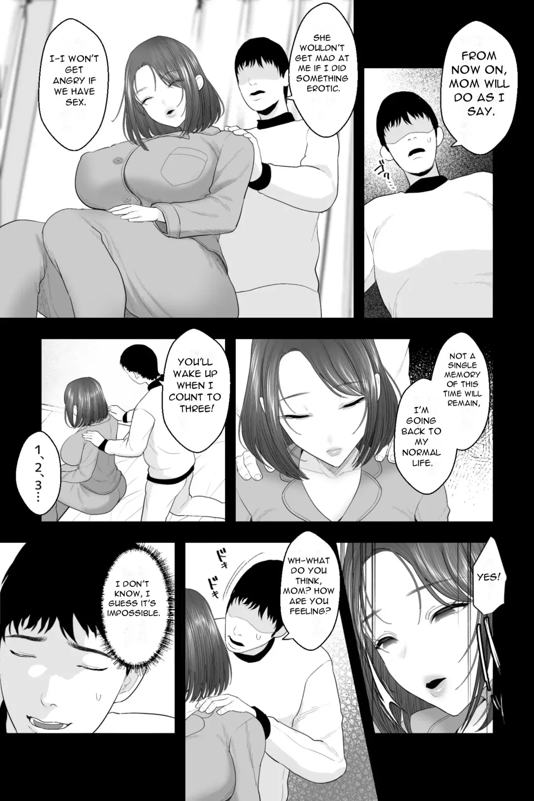 [Ginen] Tennen Kaa-san ga Ero Kawai Sugiru node, Saimin Onaho Sex Shitatta! - My Natural Mother is so Erotic and Cute that I had Hypnotic Onahole Sex with Her! Fhentai - Page 9