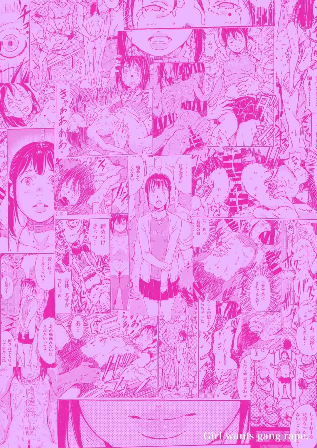 [Monodevil] Rinkan Ganbou no Shoujo | A Girl Who Wants to be Gang Raped Fhentai - Page 64