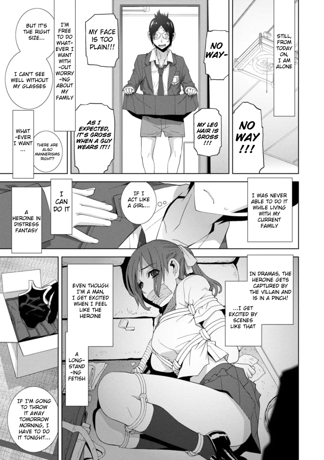 [Shinobu Tanei] Forced into Cross-Dressing by My Younger Sister Fhentai - Page 24