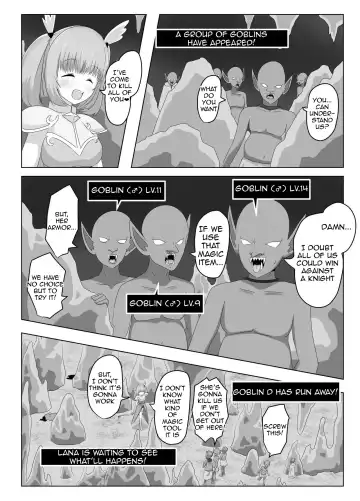 [Hangesho] The Female Knight Who Lost Everything To Goblins Fhentai - Page 11