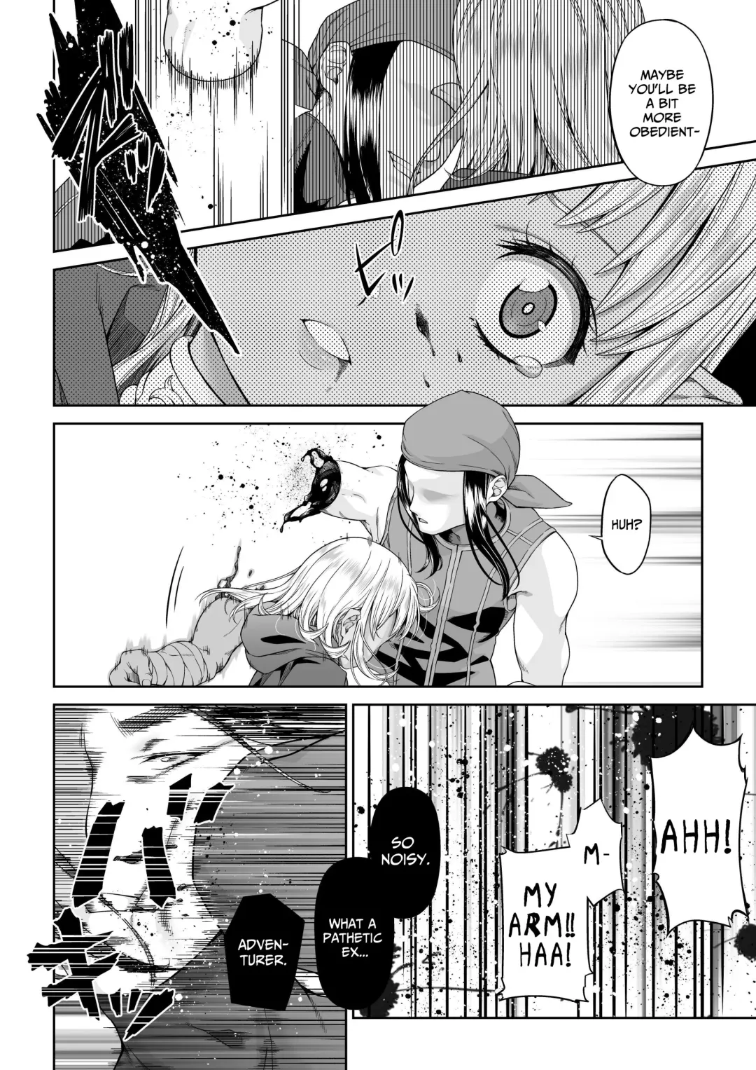 Kakedashi Boukensha no Matsuro 4 [Ningen no Urashakai] Boukensha ni Akogareta Elf Shimai 1 Fhentai - Page 3