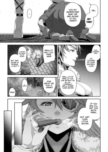 Kakedashi Boukensha no Matsuro 4 [Ningen no Urashakai] Boukensha ni Akogareta Elf Shimai 1 Fhentai - Page 6