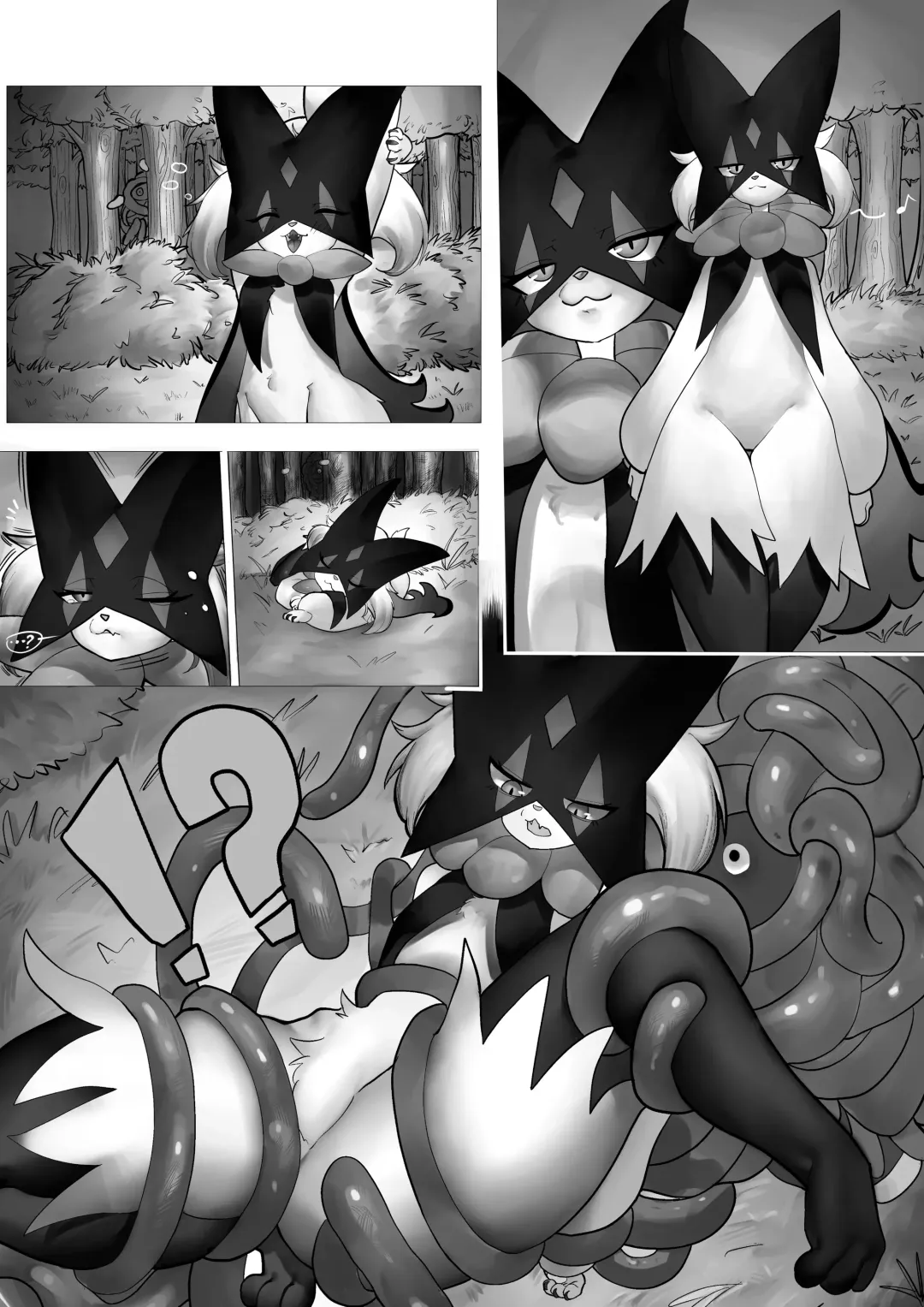 Meowscarada, carelessness is the enemy! Fhentai - Page 2