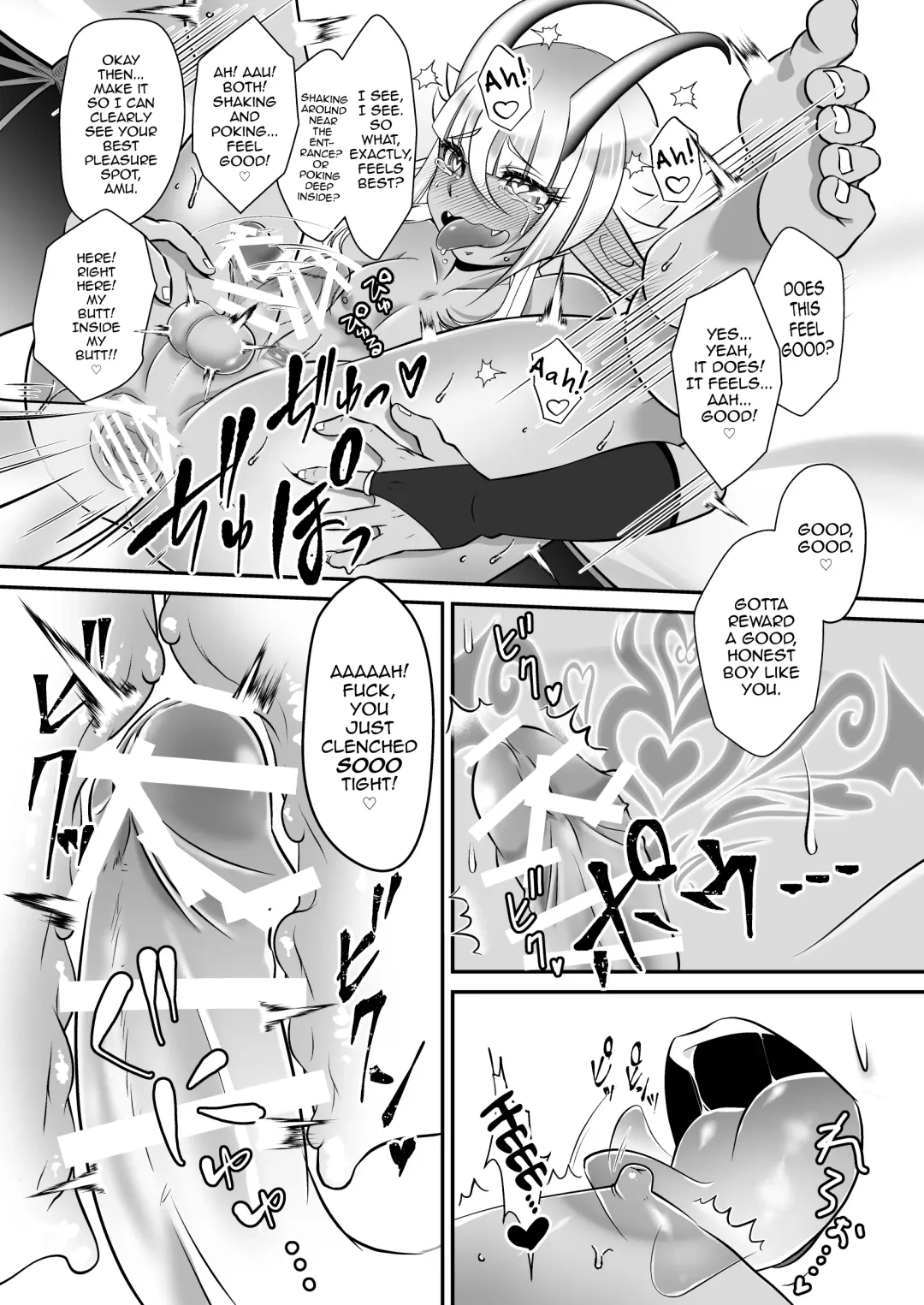 [Kuonji Shutaka] Shukudai de Ningen to Ecchi suru Inma-kun ♂-tachi no Hon: "Inma no Kizoku nara Gakkou no Shukudai nante Rakushou!... na Hazu" Fhentai - Page 17