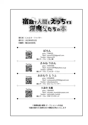 [Kuonji Shutaka] Shukudai de Ningen to Ecchi suru Inma-kun ♂-tachi no Hon: "Inma no Kizoku nara Gakkou no Shukudai nante Rakushou!... na Hazu" Fhentai - Page 20