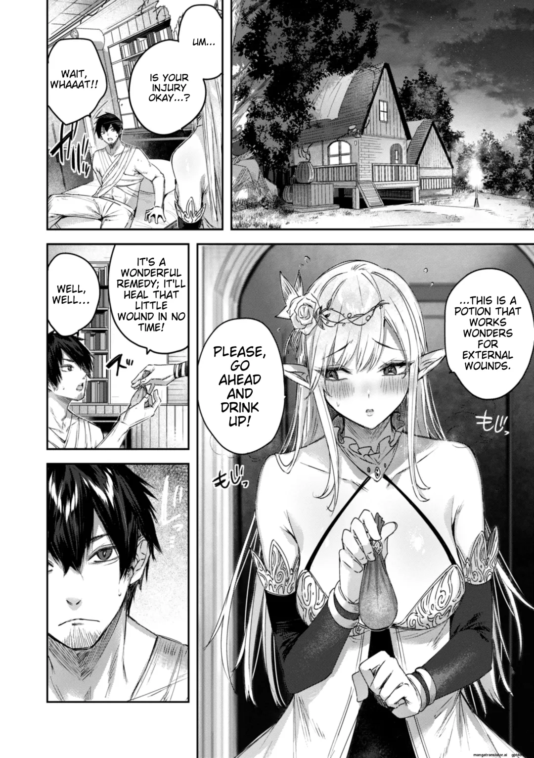[Kakao] Dokushin Hunter no Deai wa Elf no Mori de | The Single Hunter Meets Girl in The Elven Forest Fhentai - Page 15