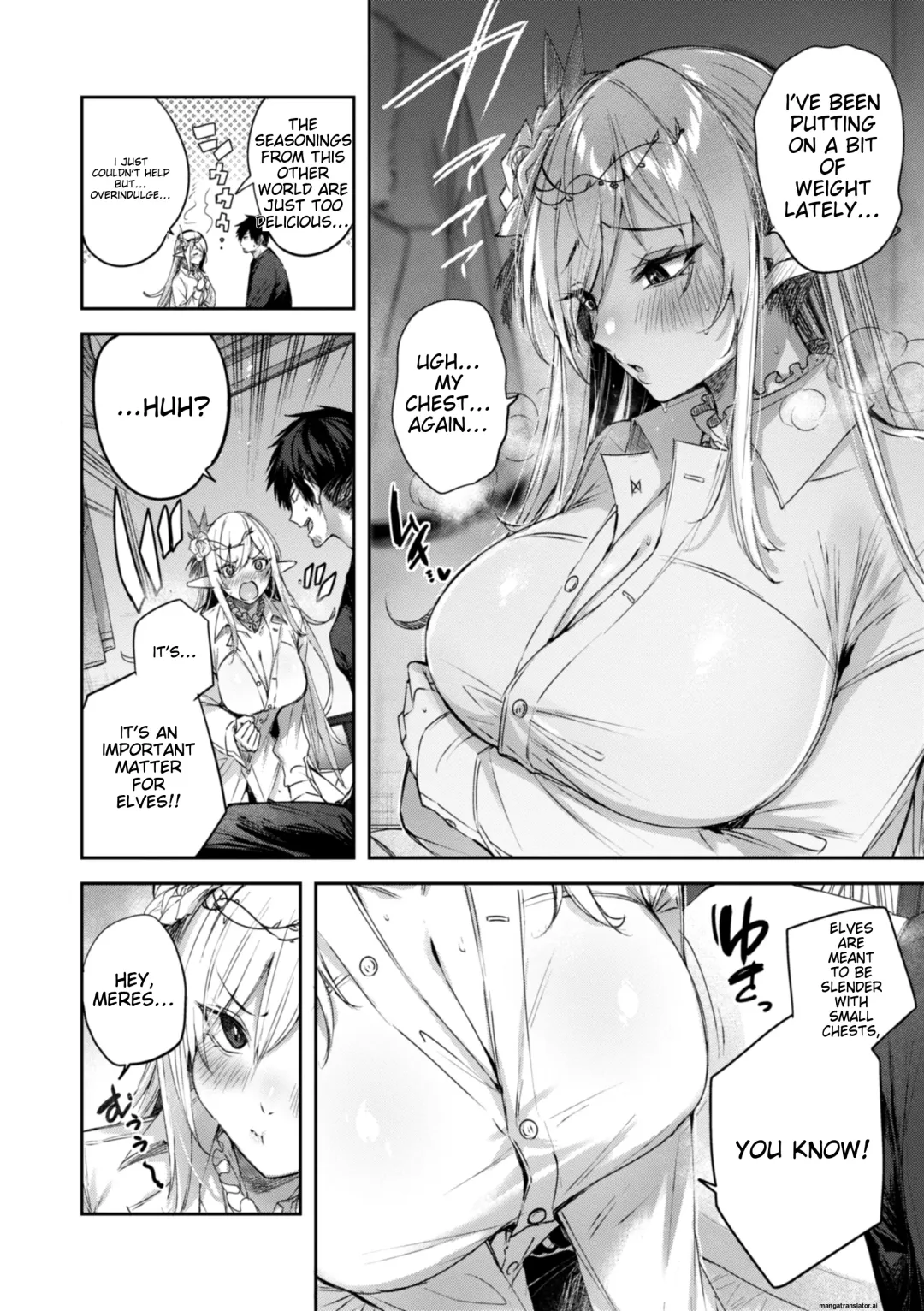 [Kakao] Dokushin Hunter no Deai wa Elf no Mori de | The Single Hunter Meets Girl in The Elven Forest Fhentai - Page 59