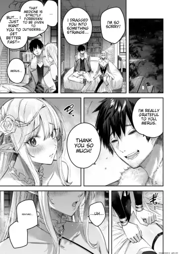 [Kakao] Dokushin Hunter no Deai wa Elf no Mori de | The Single Hunter Meets Girl in The Elven Forest Fhentai - Page 34