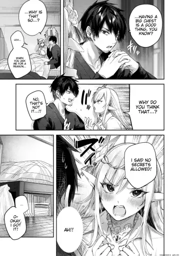 [Kakao] Dokushin Hunter no Deai wa Elf no Mori de | The Single Hunter Meets Girl in The Elven Forest Fhentai - Page 60