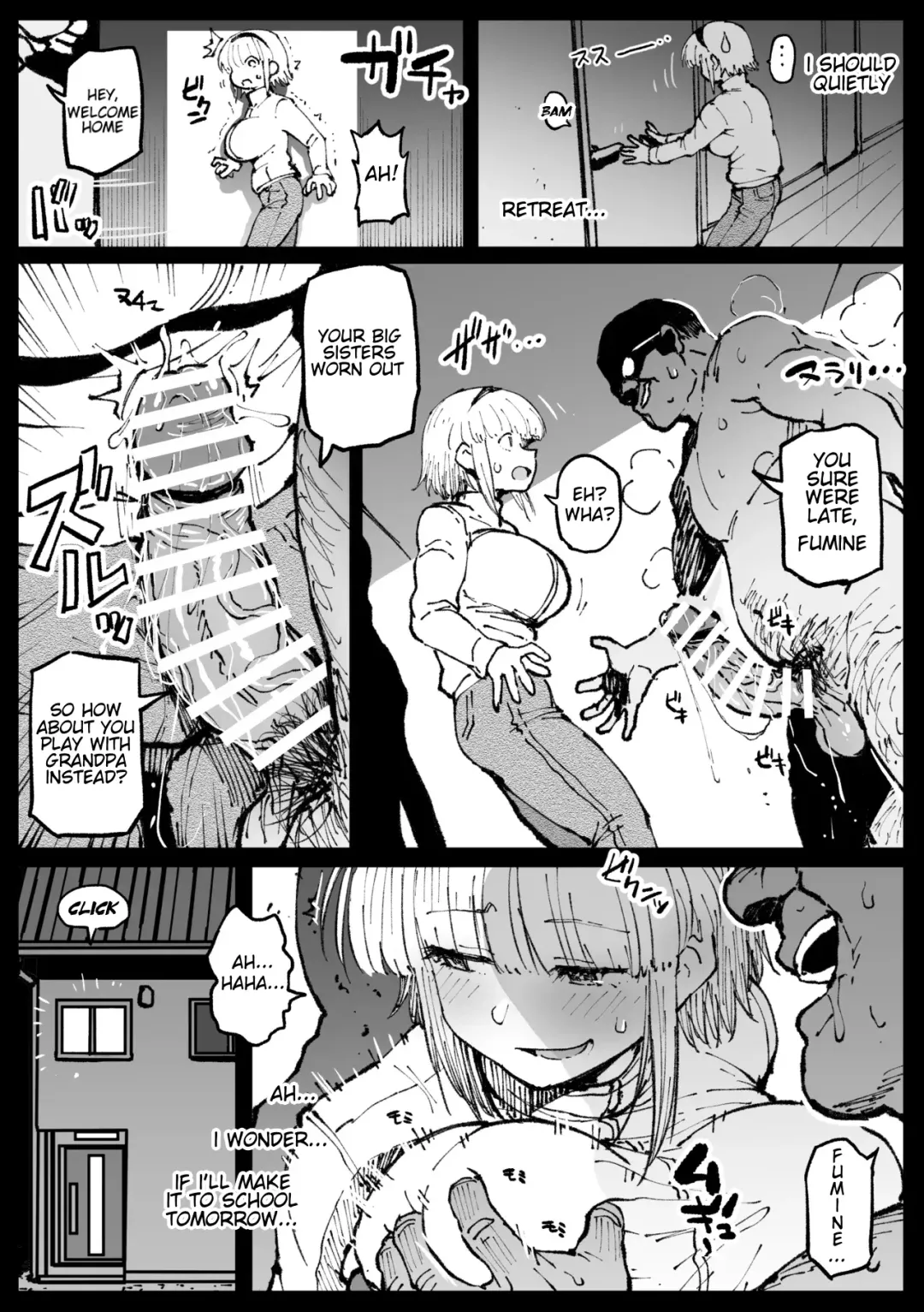 [Ahemaru] Ojii-chan ga Yattekita | The Grandfather Has Arrived Fhentai - Page 23