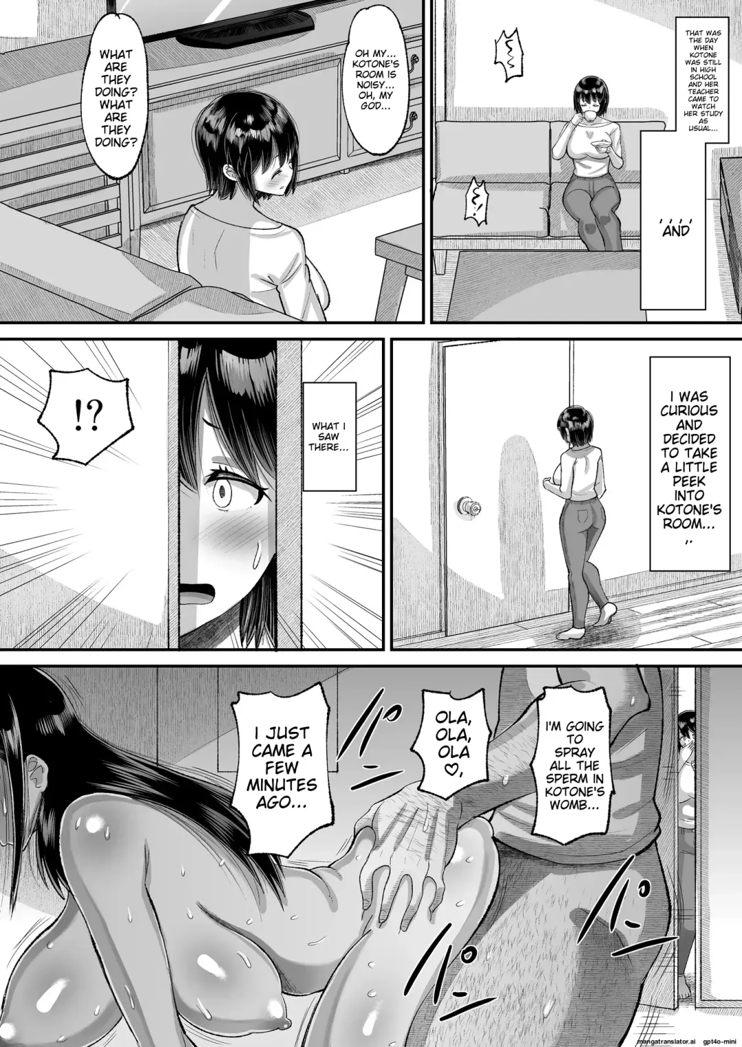 [Norakuro Nero] Kichiku Kyoushi ni Otosareta Boku no Seitokaichou Part.3 Fhentai - Page 4