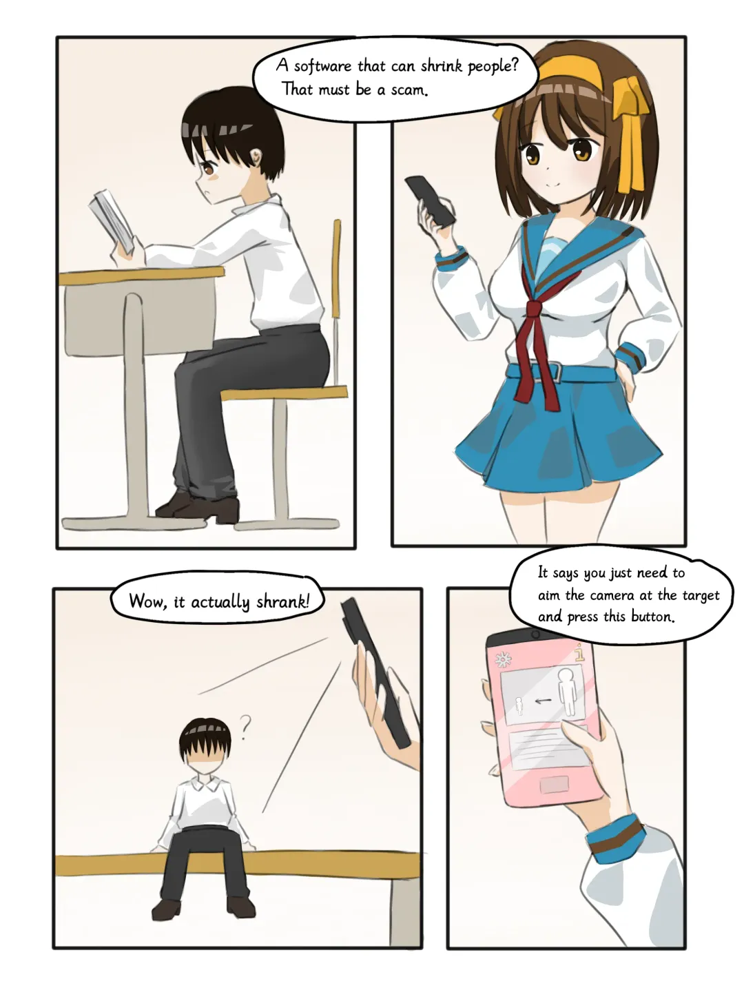 Suzumiya Haruhi vore Fhentai - Page 1