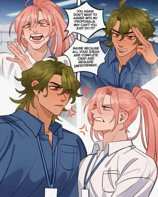 Office au Matchablossom comic Fhentai - Page 1