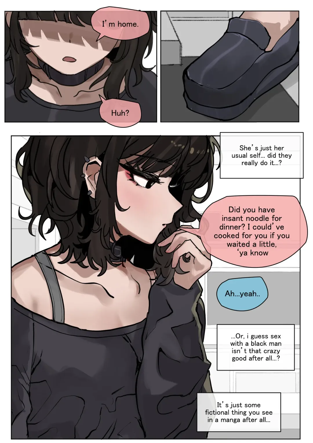 [K8on] The Eyes of The Unreadable girl Fhentai - Page 5