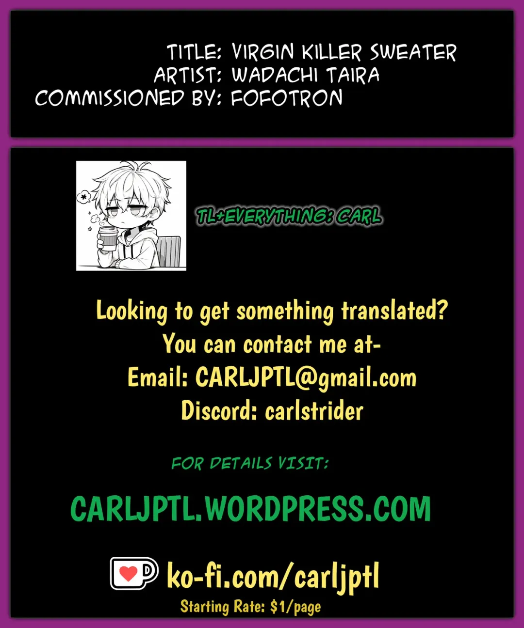 [Wadachi Taira] Doutei o Korosu Sweater | Virgin Killer Sweater Fhentai - Page 4
