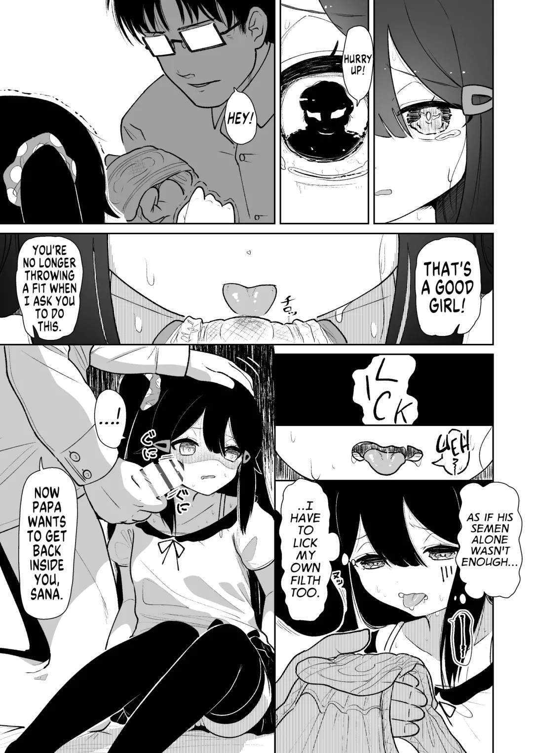 [Utsumi Iota] Manamusume Seichou Kyoukiroku | The Diary of Forced Sexual Training of a Precious Daughter Fhentai - Page 11