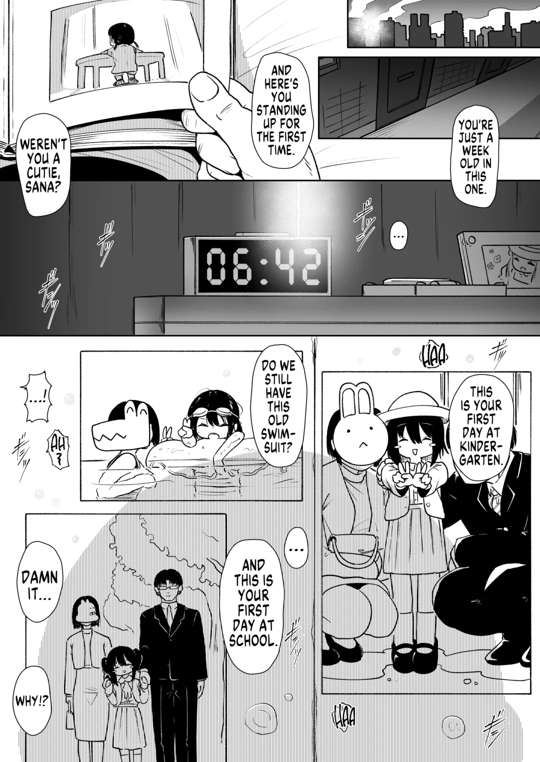[Utsumi Iota] Manamusume Seichou Kyoukiroku | The Diary of Forced Sexual Training of a Precious Daughter Fhentai - Page 3