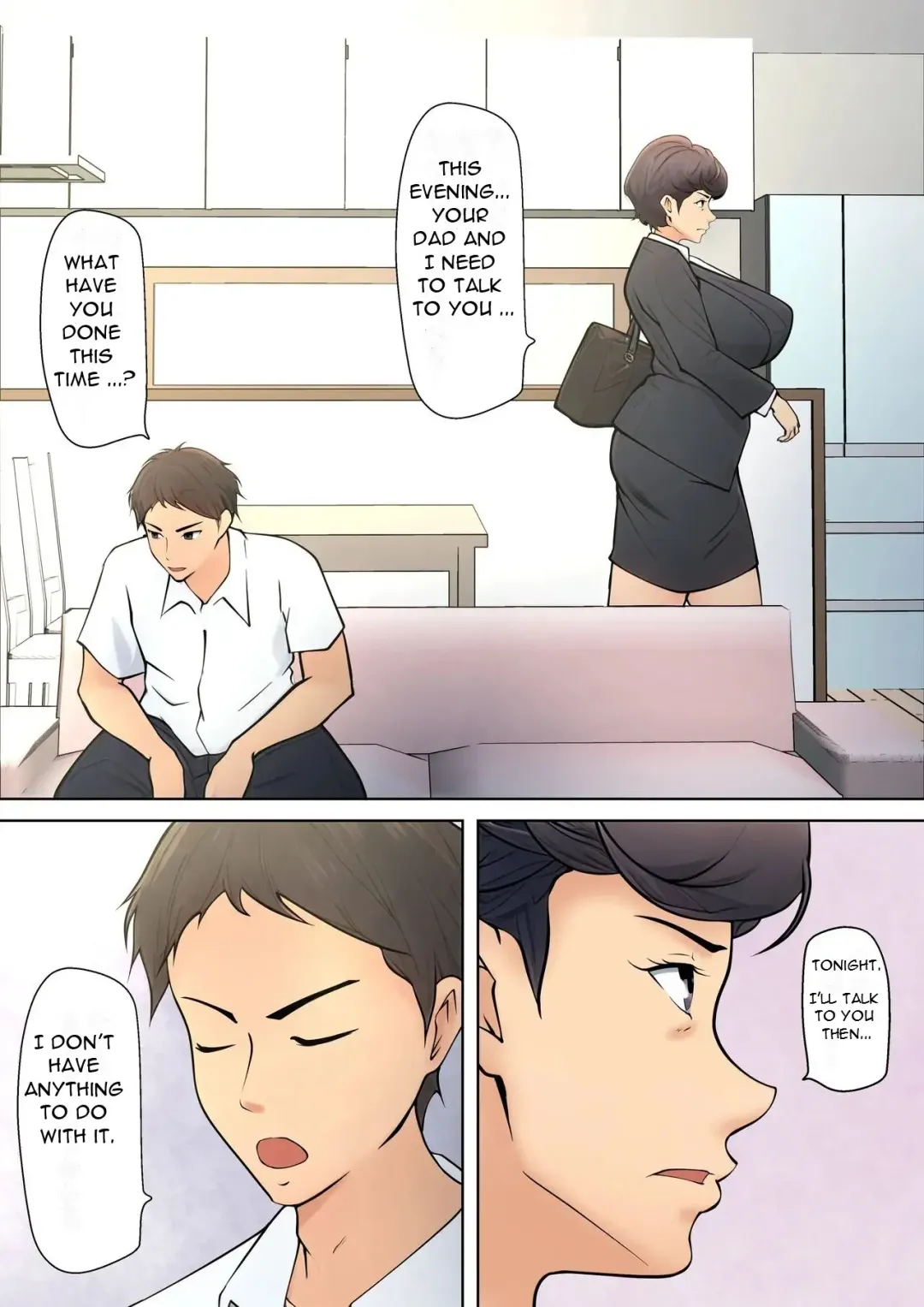 [Shimipan] Shikatanaku kāchan to sekkusu shimasu - I Have No Choice But to Have Sex with My Mother Fhentai - Page 8