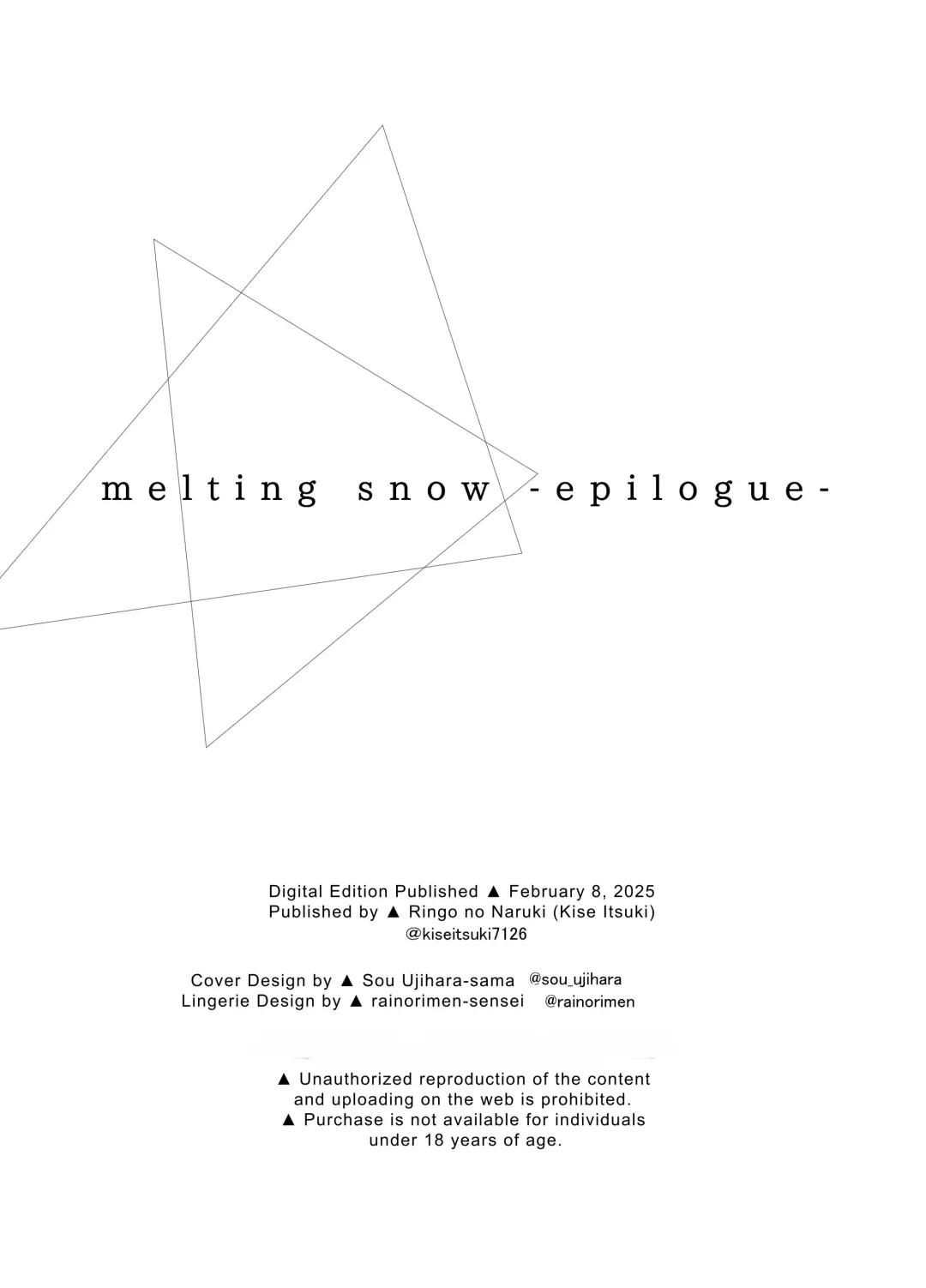 [Kise Itsuki] Melting Snow -Epilogue- Fhentai - Page 98