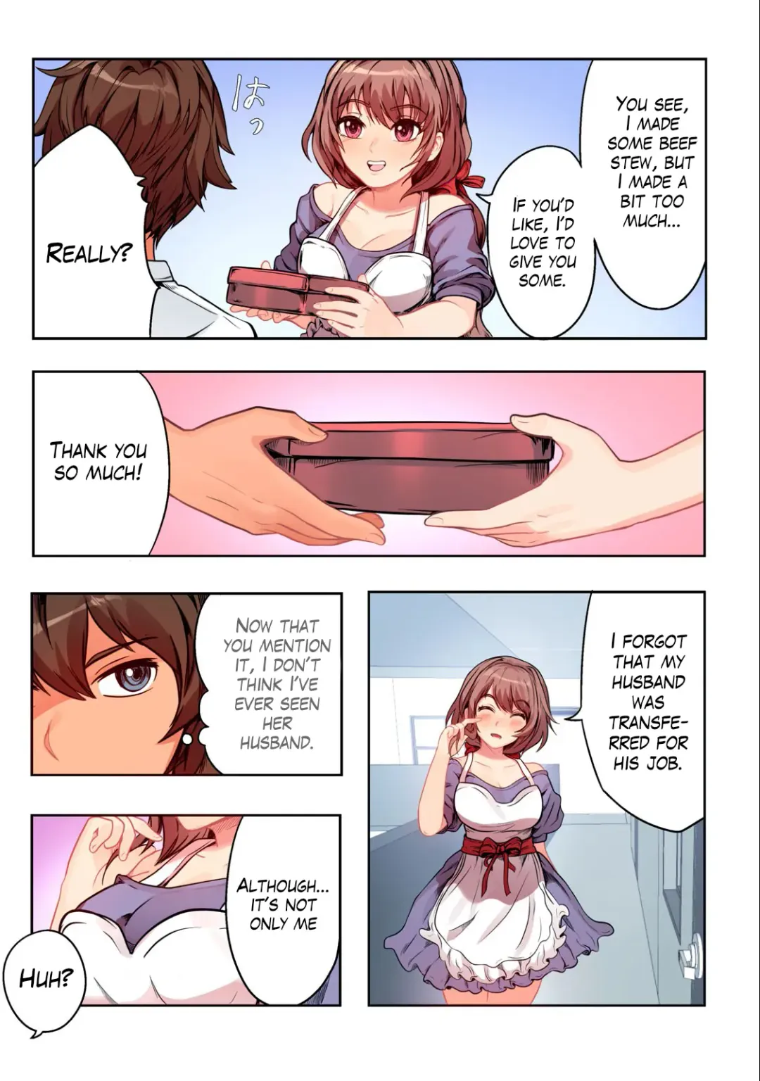 Kyou kara, Hitozuma Mansion ni Nyuukyo shimasu 1.1 Fhentai - Page 7