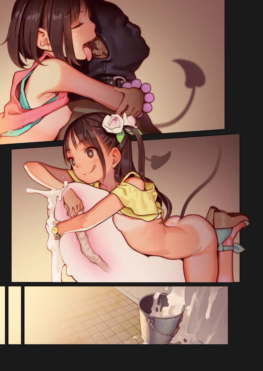 [Muk] Tiny Evil chans! 2 -Mujaki de Zankoku na Shoujo-tachi no Ecchi na Tanpenshuu- Fhentai - Page 26