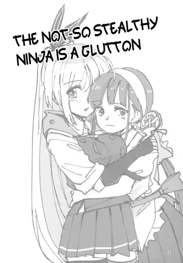[Sanpatisiki] Shinobanu Ninja wa Kuishinbou | The Not-So Stealthy Ninja is a Glutton Fhentai - Page 3