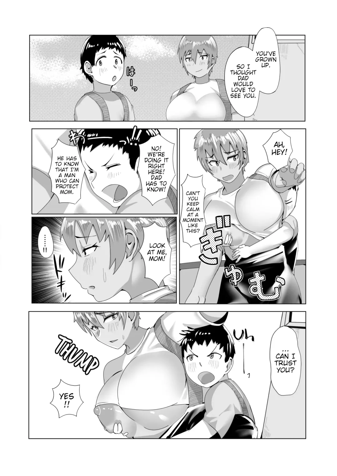 [Murabito C - Onigawara Keruri] Haha Naru Umi e Ore to Kaa-chan no Ai no Monogatari | Into The Mother Sea, The Story of Our Love With Mom Fhentai - Page 38