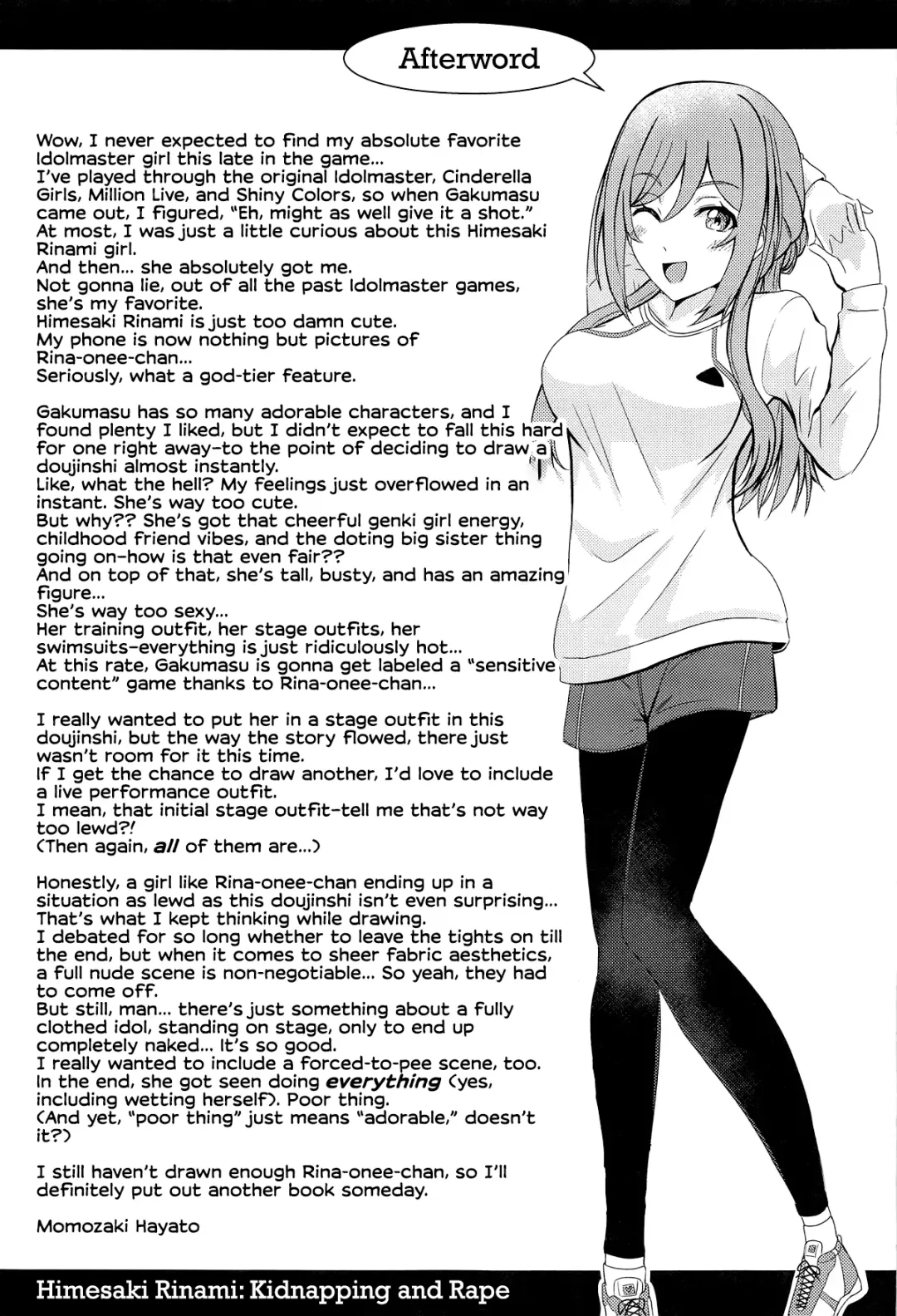 [Momoisaki Hayato] Himesaki Rinami Yuukai Ryoujoku Fhentai - Page 32