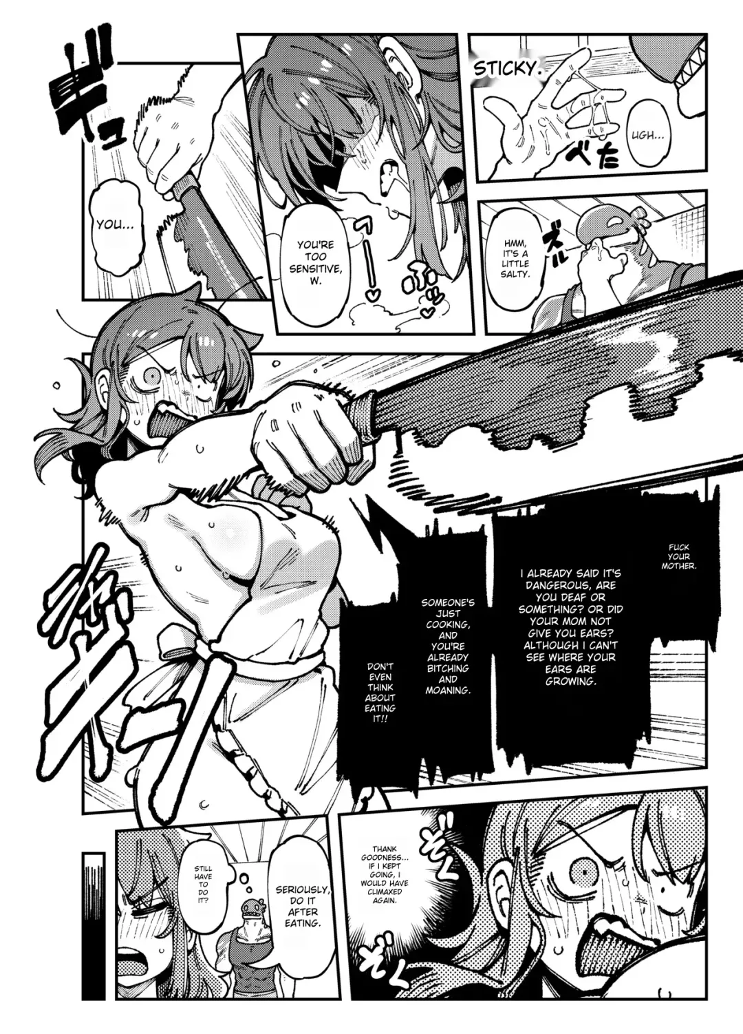 [Karasu Chan] 【FF44】[Hoshoku Shoujo] 敢這麼和我說話 你的媽是批發的? Fhentai - Page 20