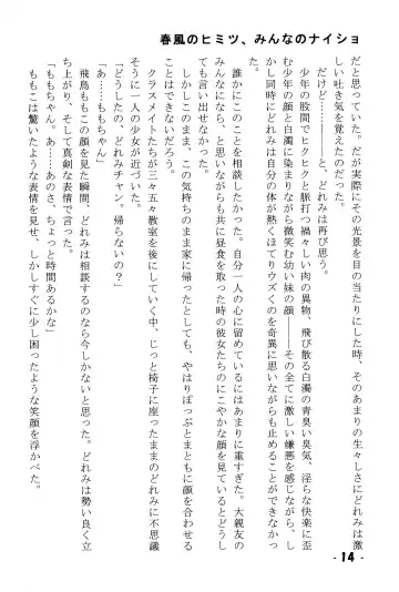 Harukaze no Himitsu Minna no Naisho Fhentai - Page 14