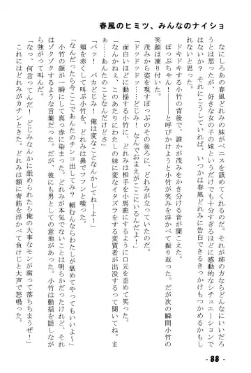 Harukaze no Himitsu Minna no Naisho Fhentai - Page 88