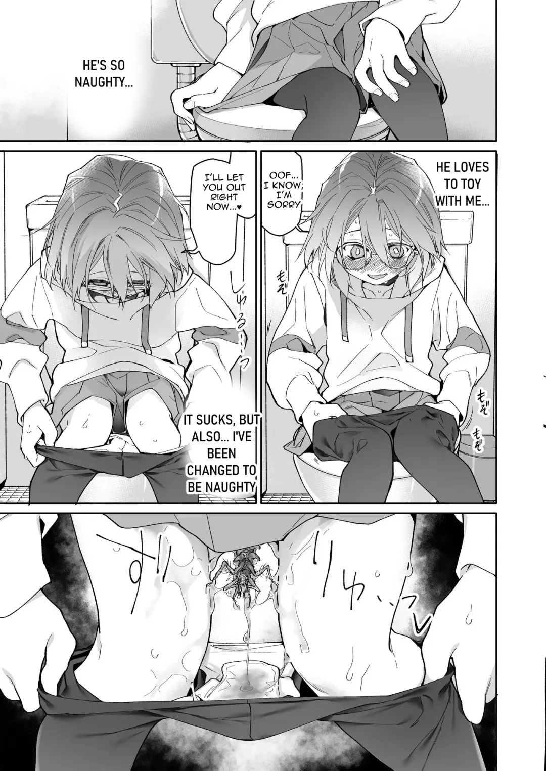 [Midori No Rupe] Stocking to Kiseichuu 2 | Stockings & Parasites 2 Fhentai - Page 4