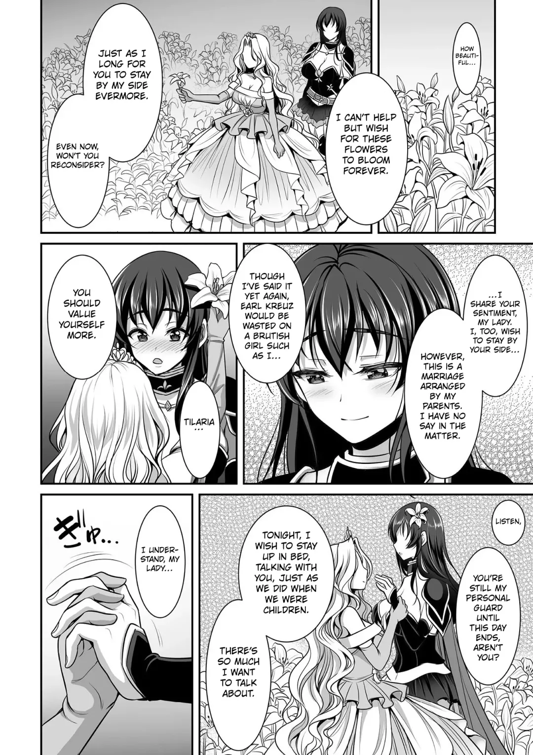 [Son Yohsyu] Shirayuri Hime to Kuroyuri no Kishi | The White Lily Princess And The Black Lily Knight Fhentai - Page 2